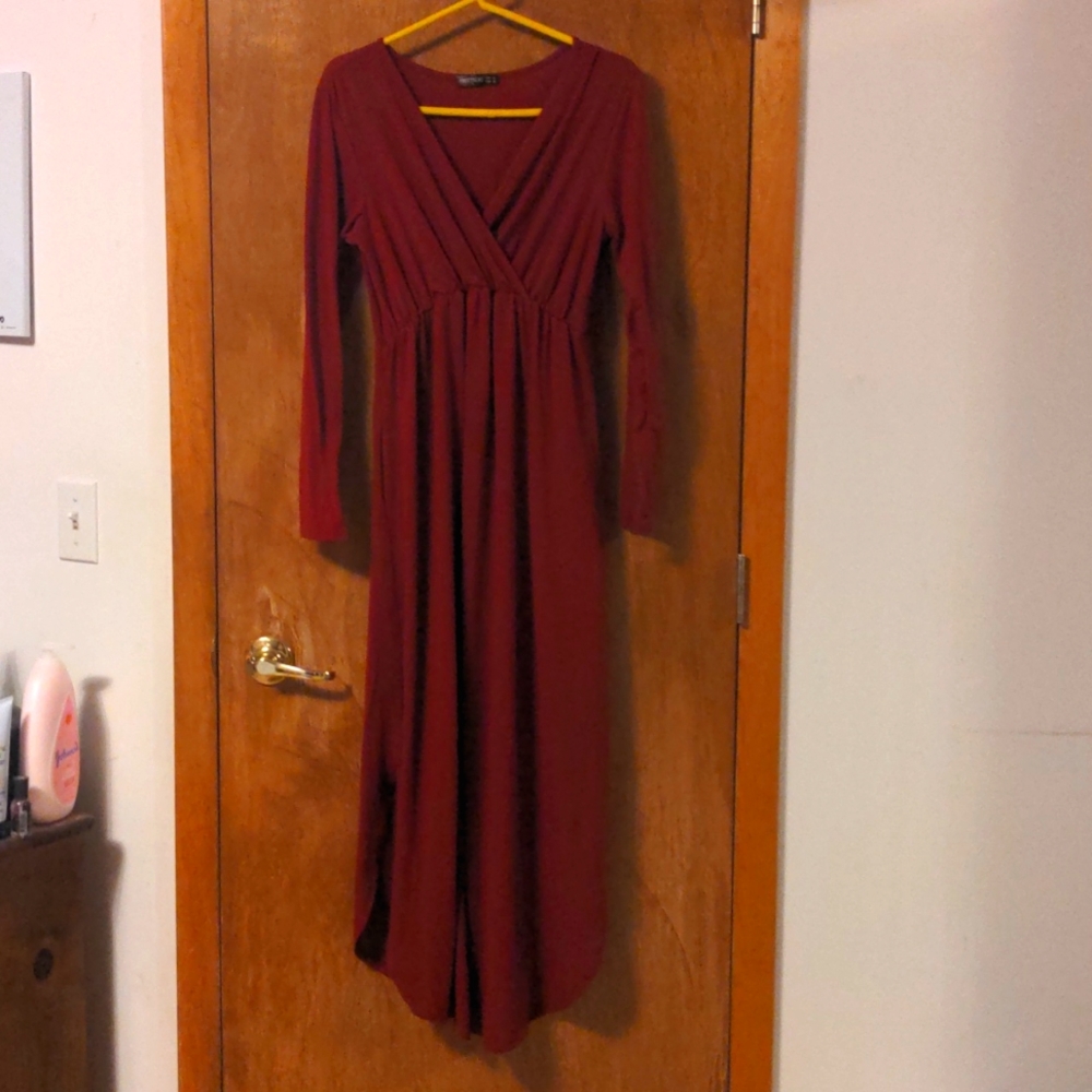 Long sleeve maxi dress